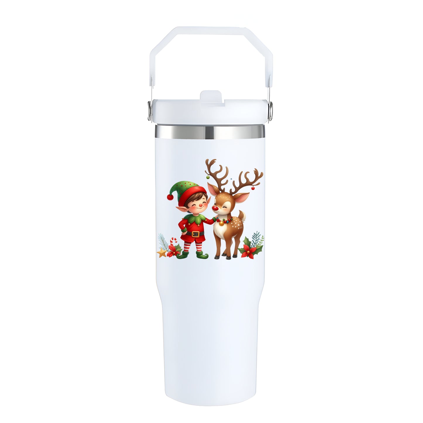 Clearance 30oz Sublimation Tumbler with swing handle