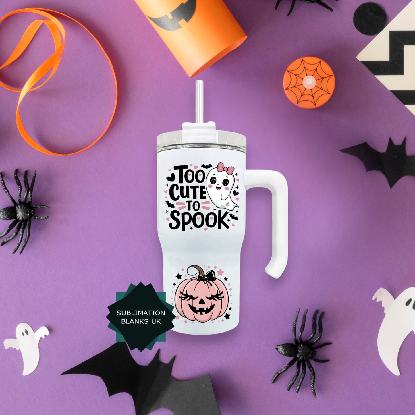 CLEARANCE 20oz sublimation tumbler with handle