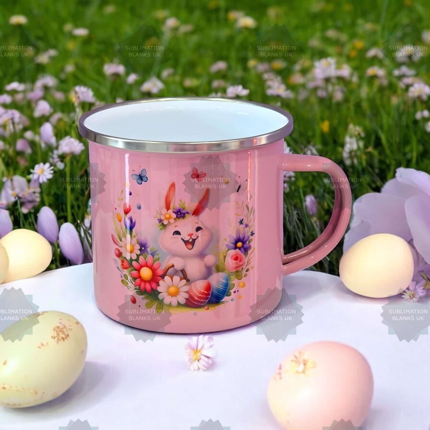 CLEARANCE 12oz sublimation enamel mugs