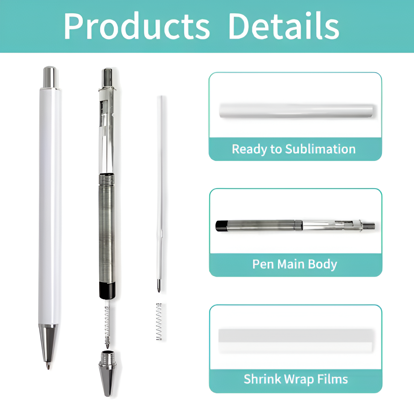 Pack of 10 Sublimation pens