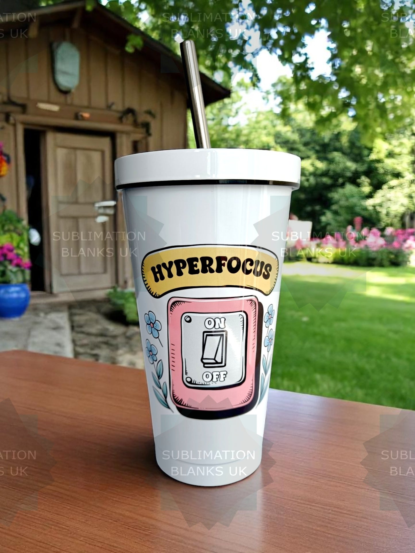 16oz insulated sublimation cold cup / hot cup