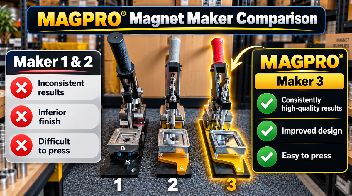 MAGPRO magnet maker comparison