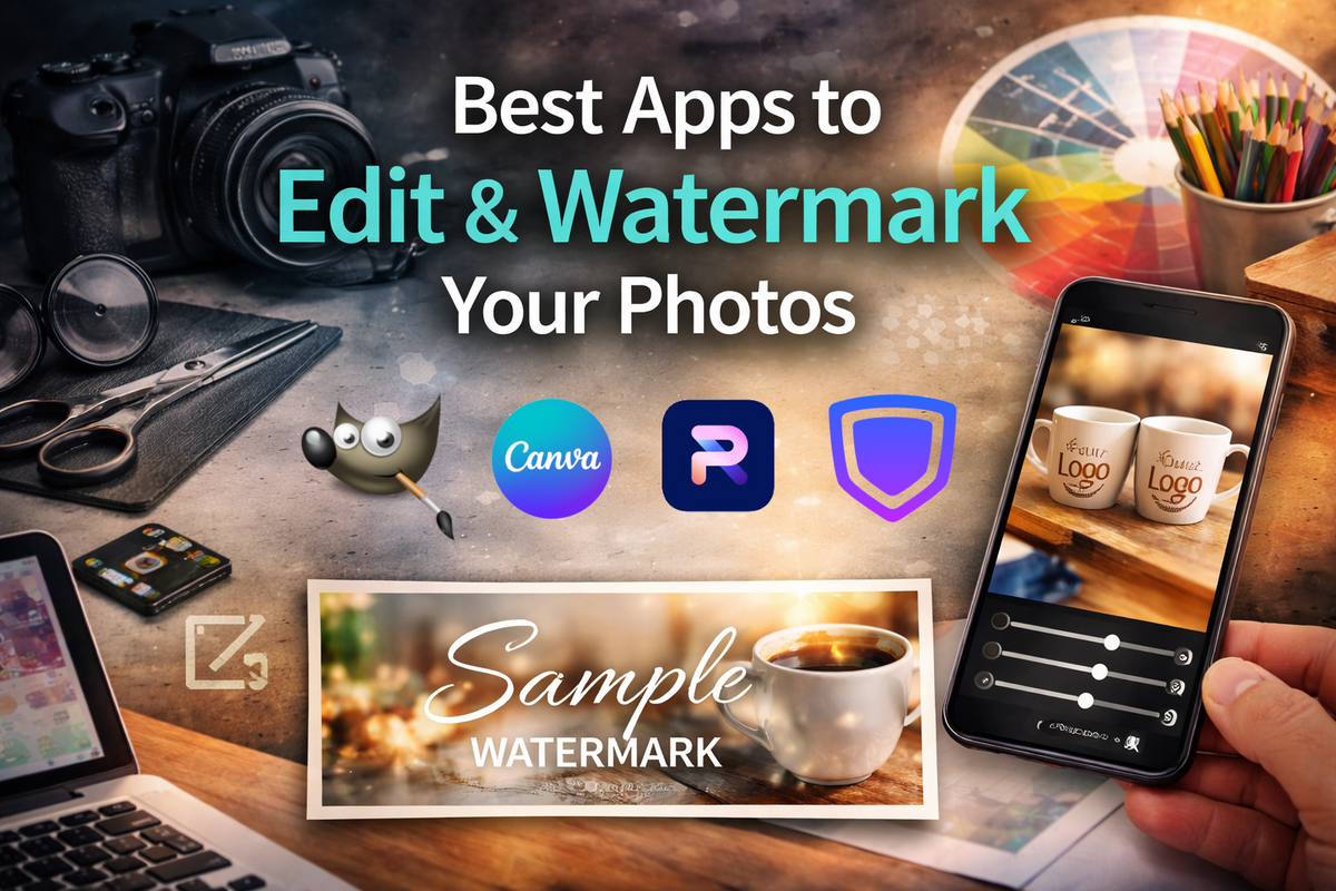 Best Apps to Edit and Watermark Your Photos