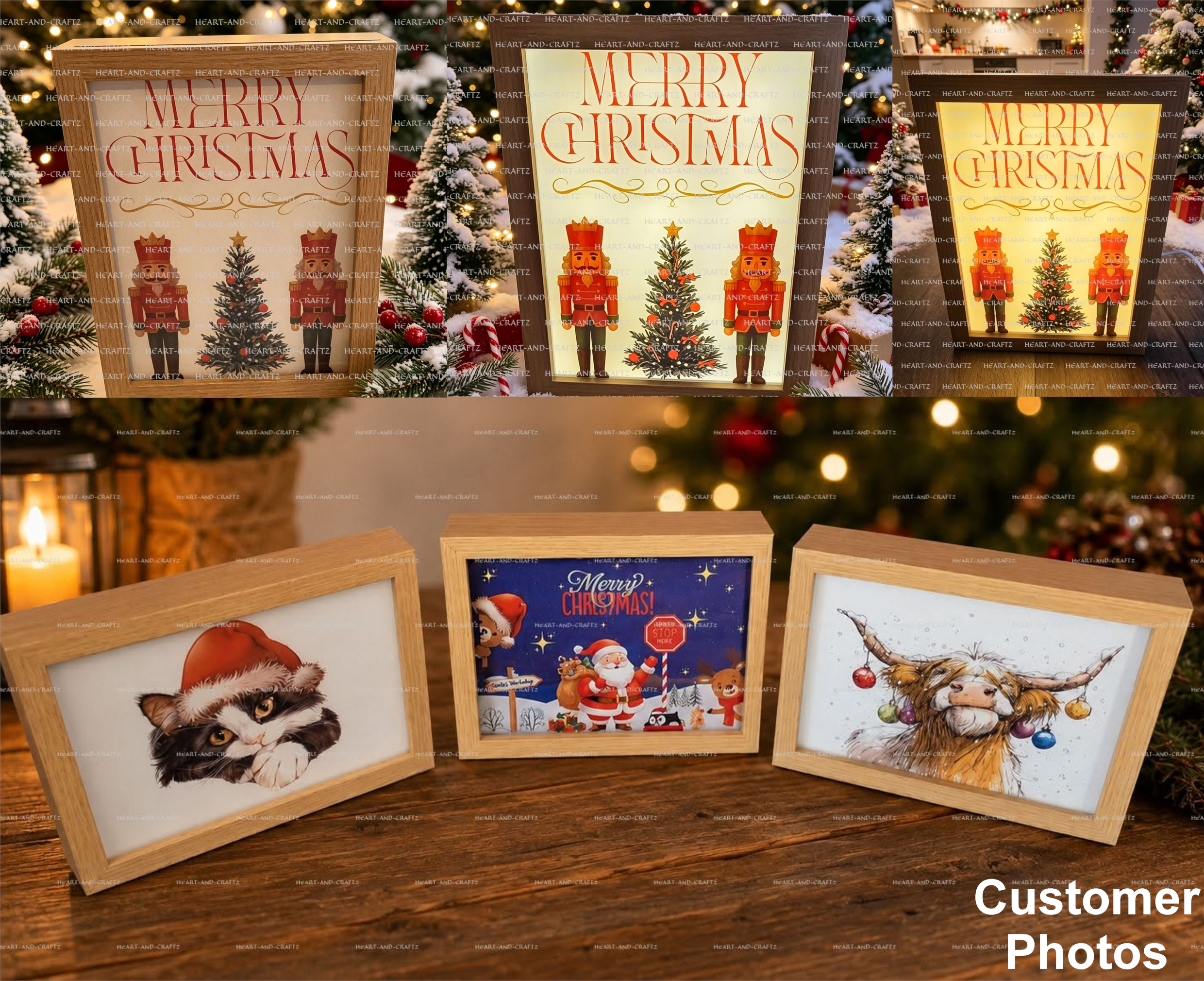 A5 Sublimation LED Photo Frame (Multi-Pack)