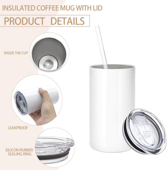 12oz sublimation tumbler with rubber pad
