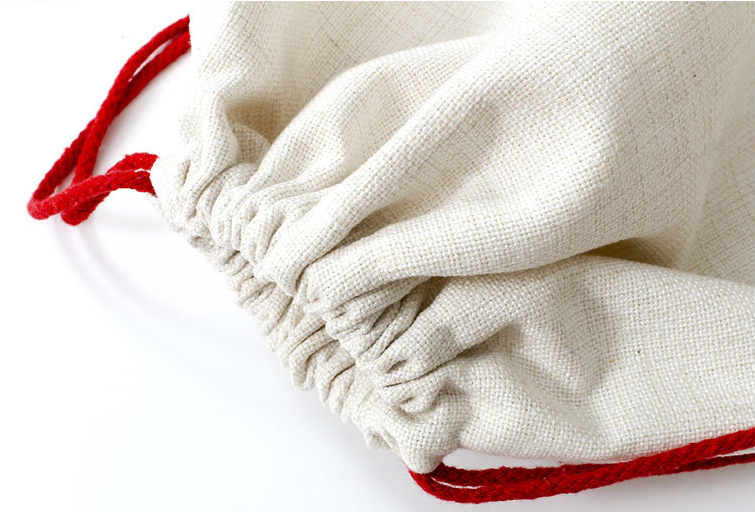 Linen Sublimation Santa Sack