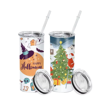 15oz sublimation tumbler - Flat Edge
