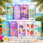 16oz Sublimation Cola Can