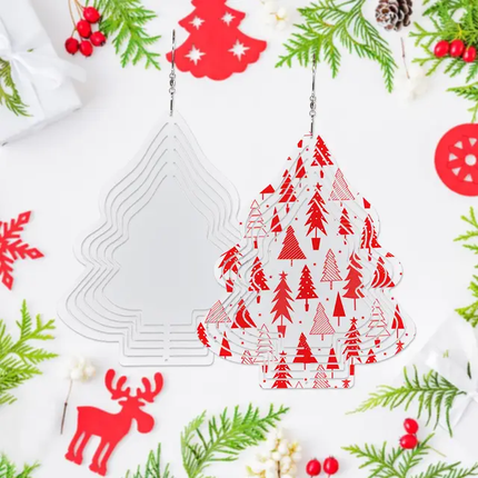 CLEARANCE 8inch sublimation wind spinners