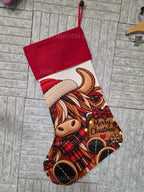 Linen Style Sublimation Stocking
