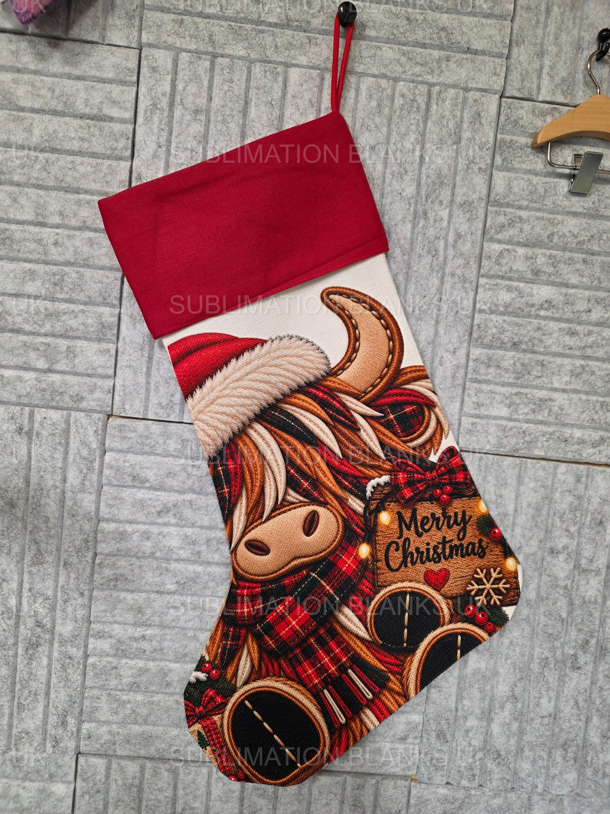 Linen Sublimation Stocking (Multi-pack)