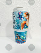 LEAKPROOF coffee mug - sublimation travel tumbler