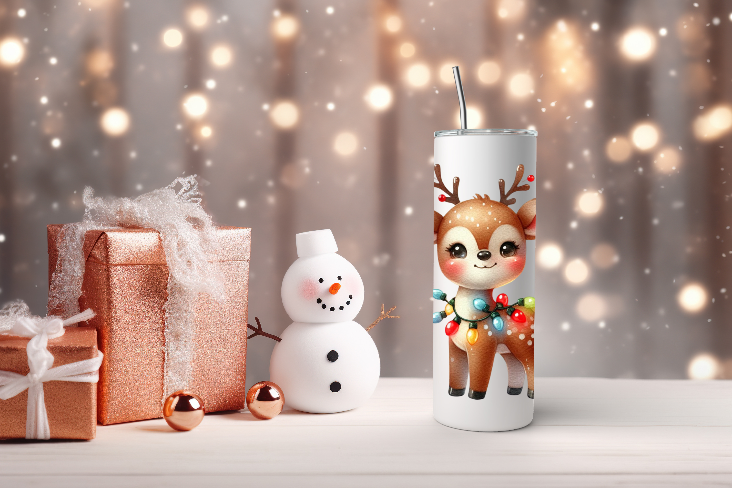 20oz sublimation tumbler - Flat Edge