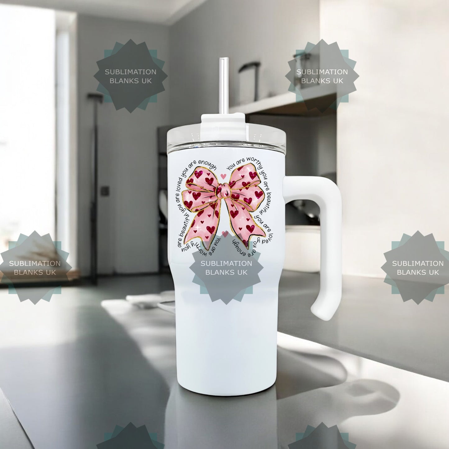 Clearance 20oz sublimation tumbler with handle
