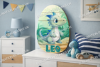 Sublimation Photo Frame in a shape of an egg