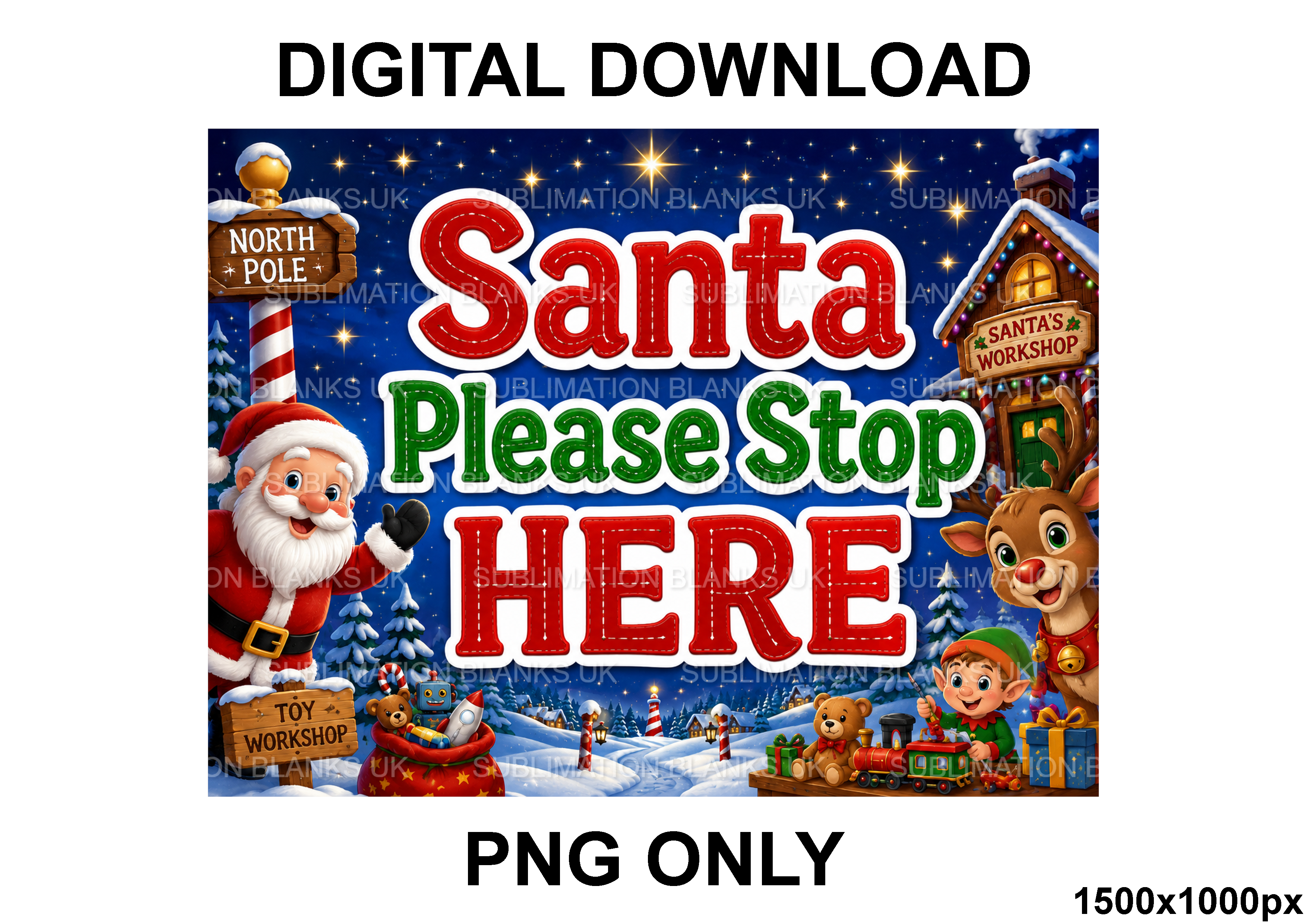 Digital Design 1 - Santa Stop Here