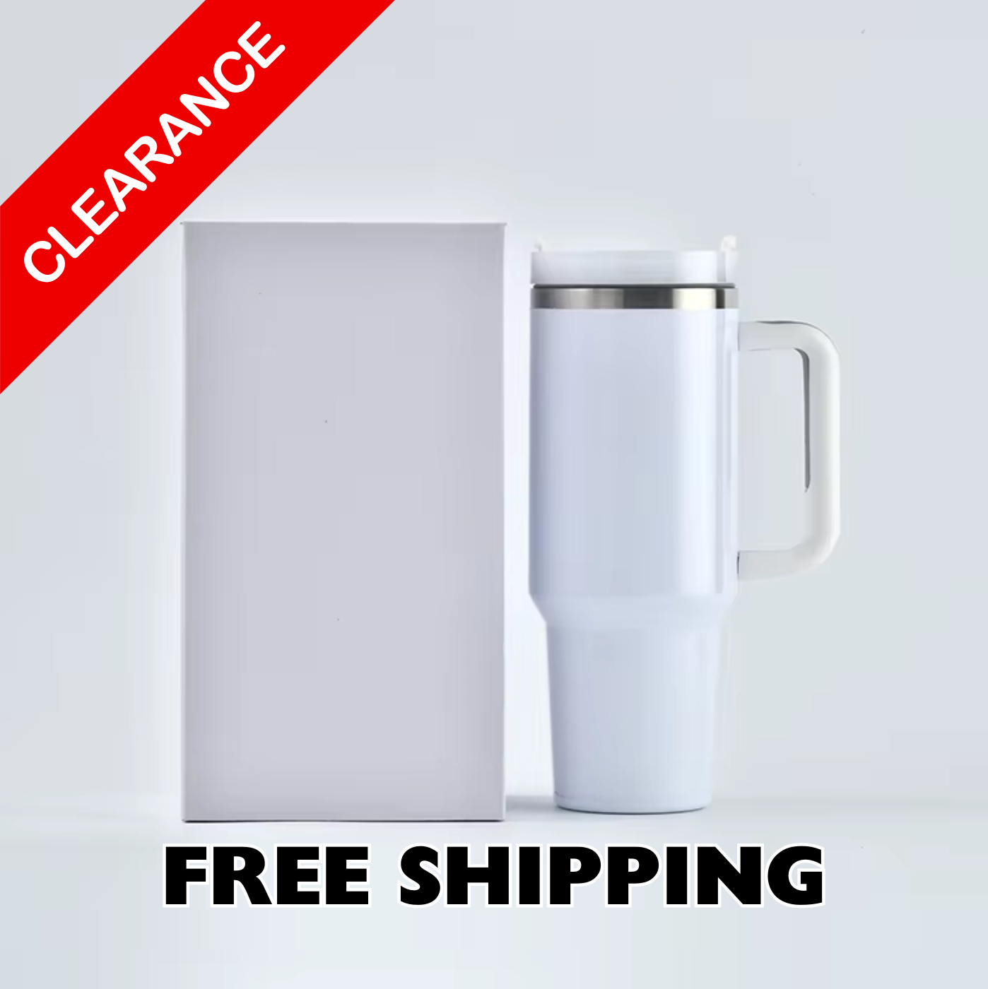 CLEARANCE 16x 40oz Gen 2 white sublimation dupe - With Defects