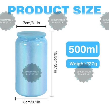 16oz stainless steel sublimation can (Multi-pack)