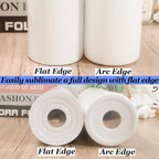 15oz sublimation tumbler - Flat Edge