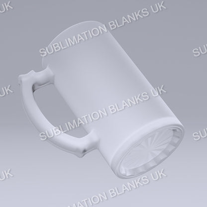 2x 16oz frosted beer mug
