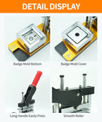 50*50mm Fridge Magnet Making Set