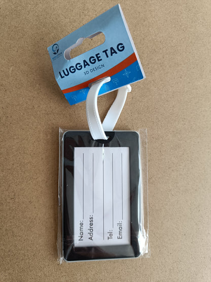 Clearance 4x 3D Kids PVC Luggage Tag