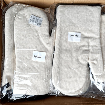 Sublimation oven mitts