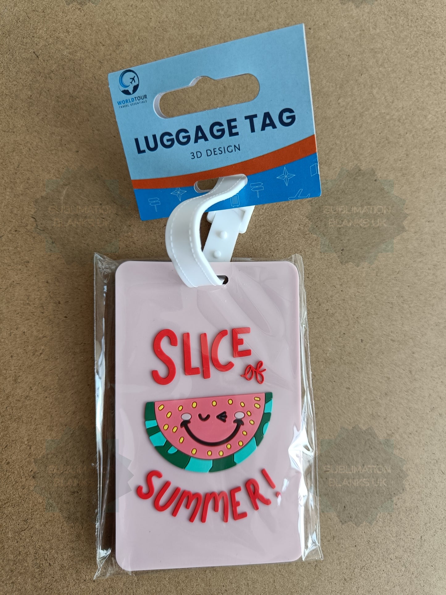 Clearance 4x 3D Kids PVC Luggage Tag