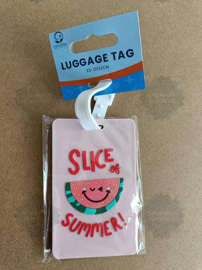 Clearance 4x 3D Kids PVC Luggage Tag