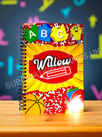 A5 spiral sublimation notebook