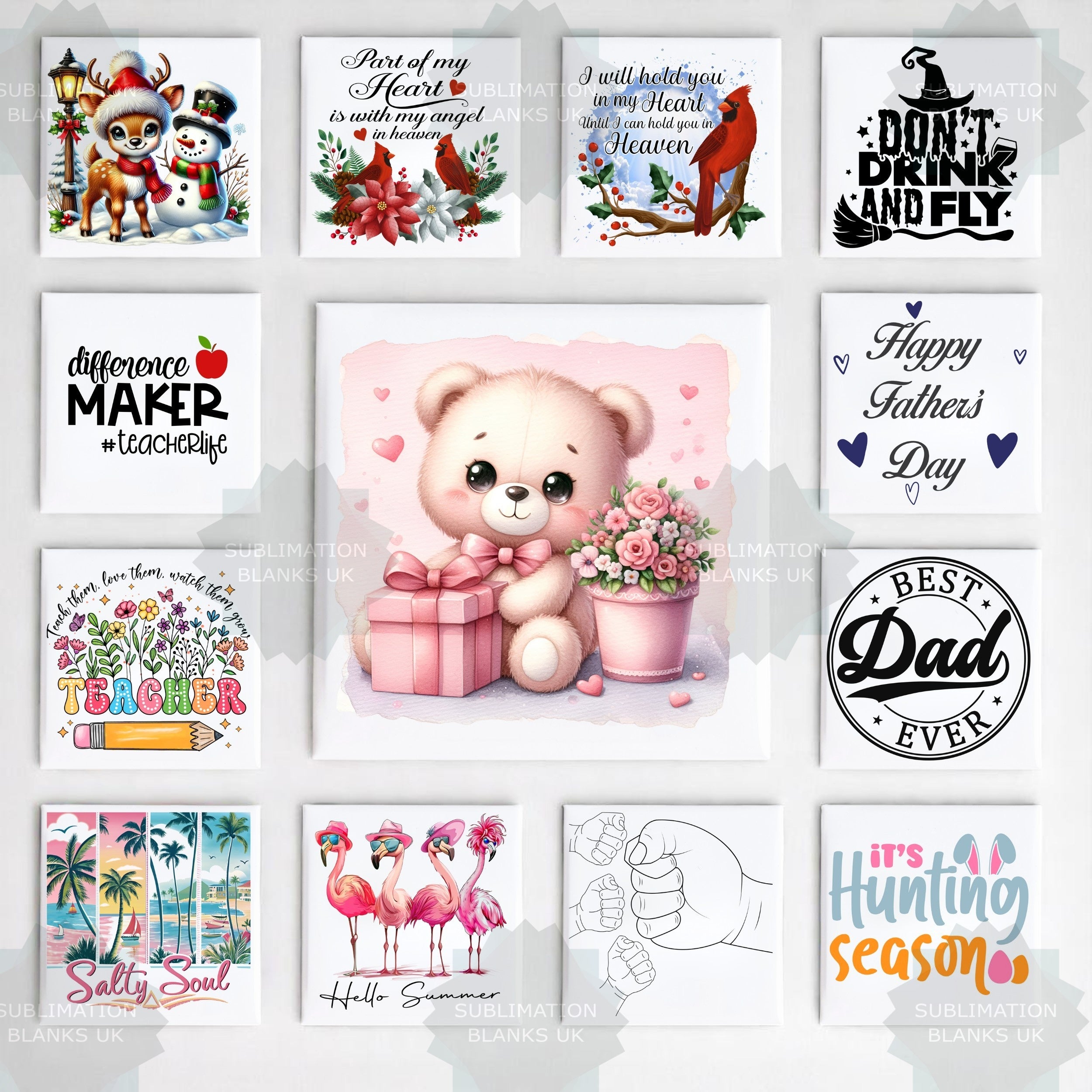 50*50mm Fridge Magnet Making Set