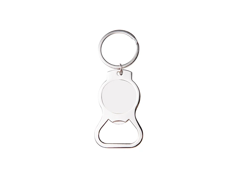 Sublimation bottle opener keyring
