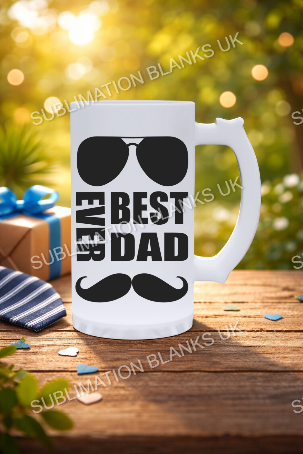 24x sublimation beer mugs