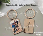 Sublimation keyring (Multi-pack)