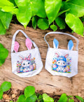 Sublimation Easter bag / Sublimation Easter basket with ears