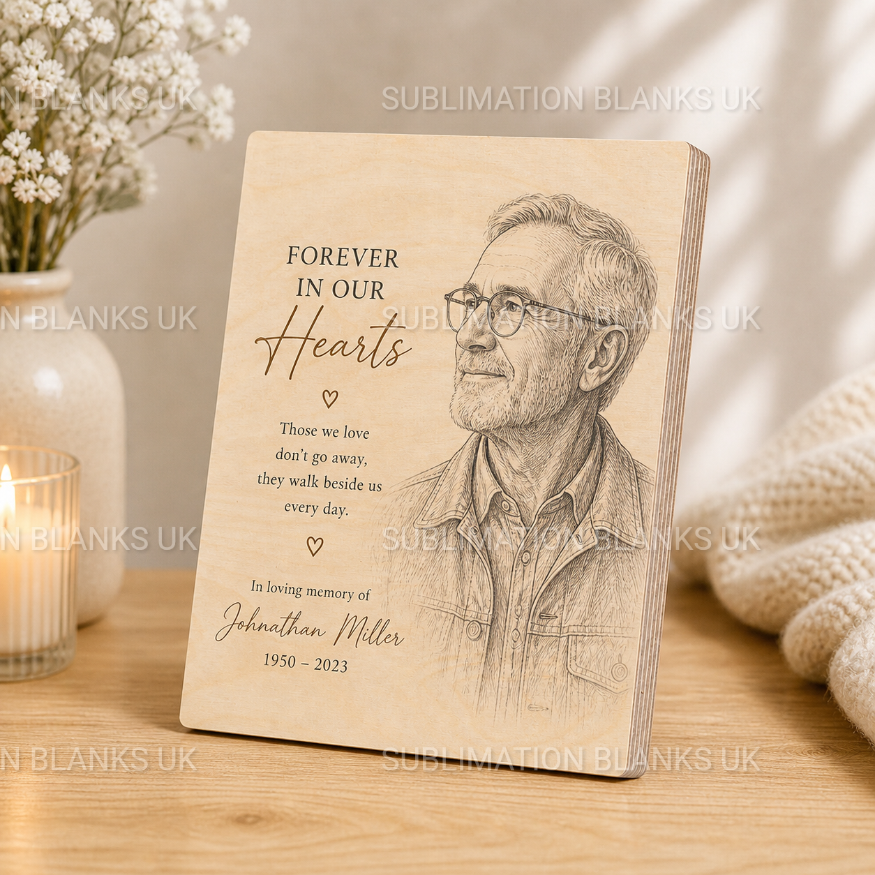 MDF & Plywood sublimation blanks