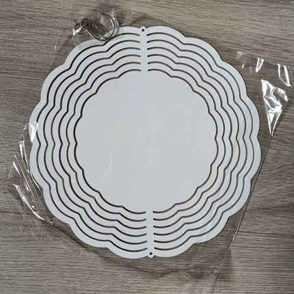 CLEARANCE 8inch sublimation wind spinners