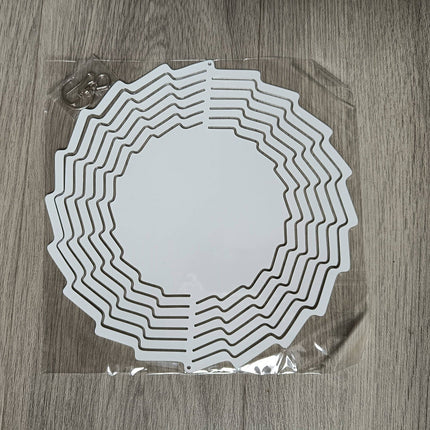 CLEARANCE 8inch sublimation wind spinners