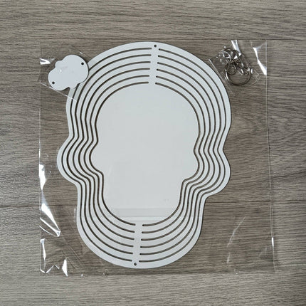 CLEARANCE 8inch sublimation wind spinners