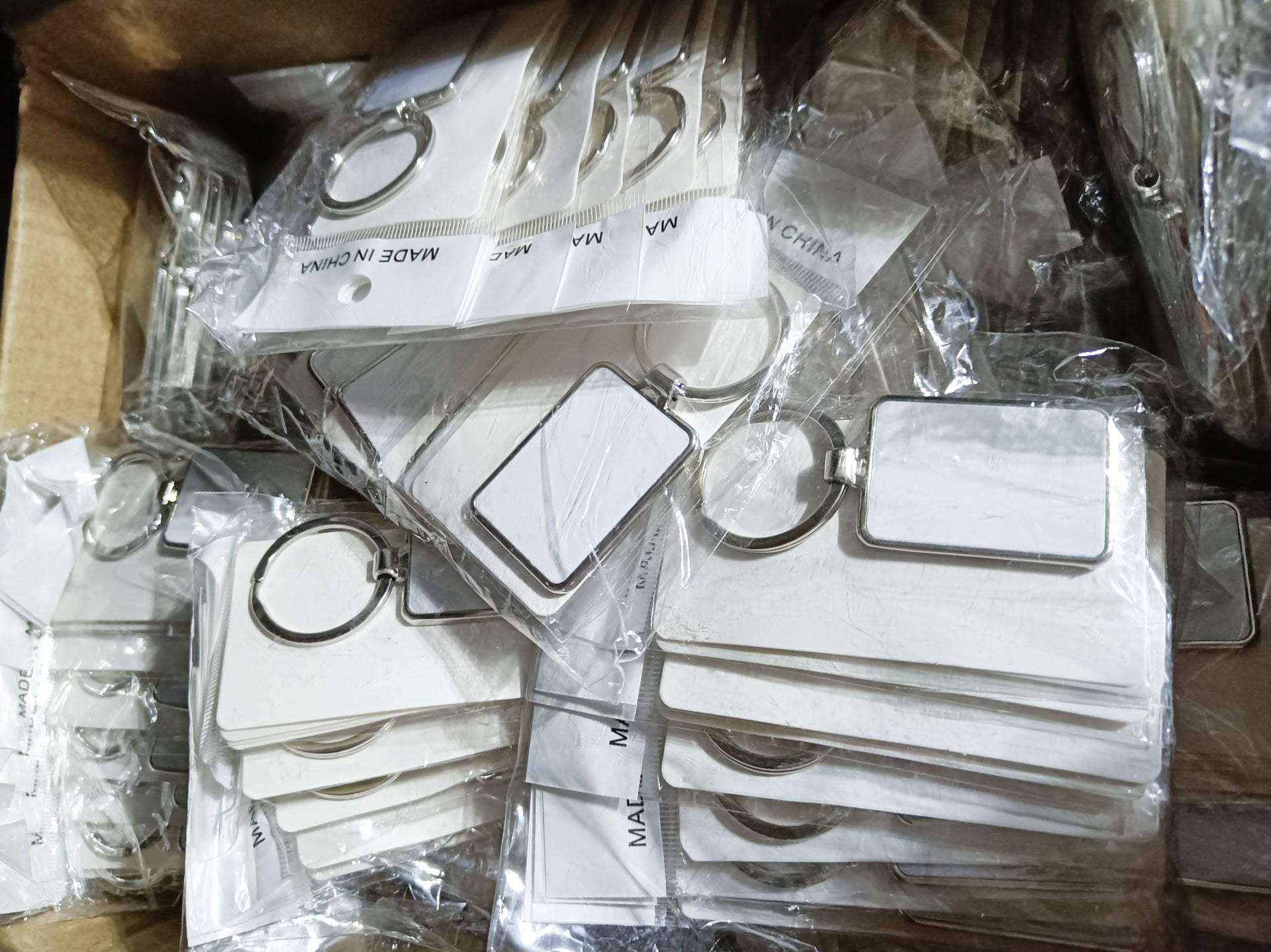 Sublimation keyring (Multi-pack)