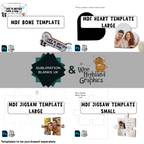 MDF & Plywood Sublimation Photo Frames (Multi-Pack)