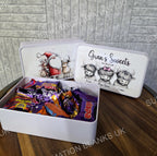 White Sublimation Metal Tin