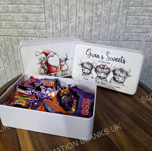 ✨NEW✨ White metal tin