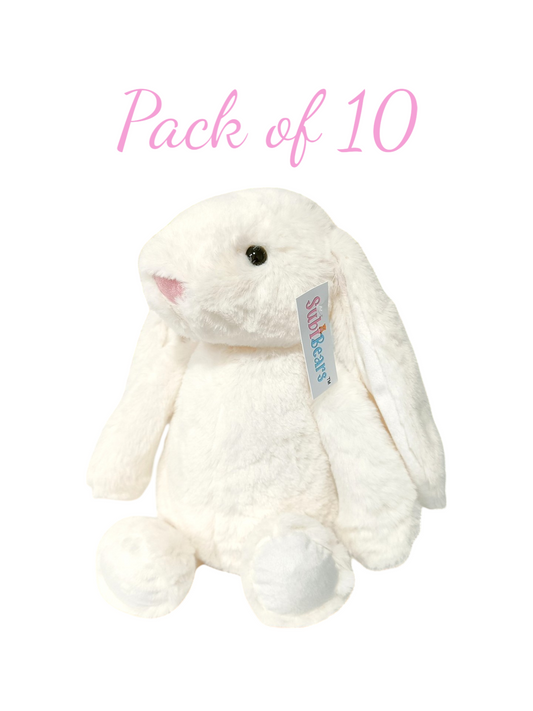 10x SubiBears® 40cm Sublimation Plush Bunny