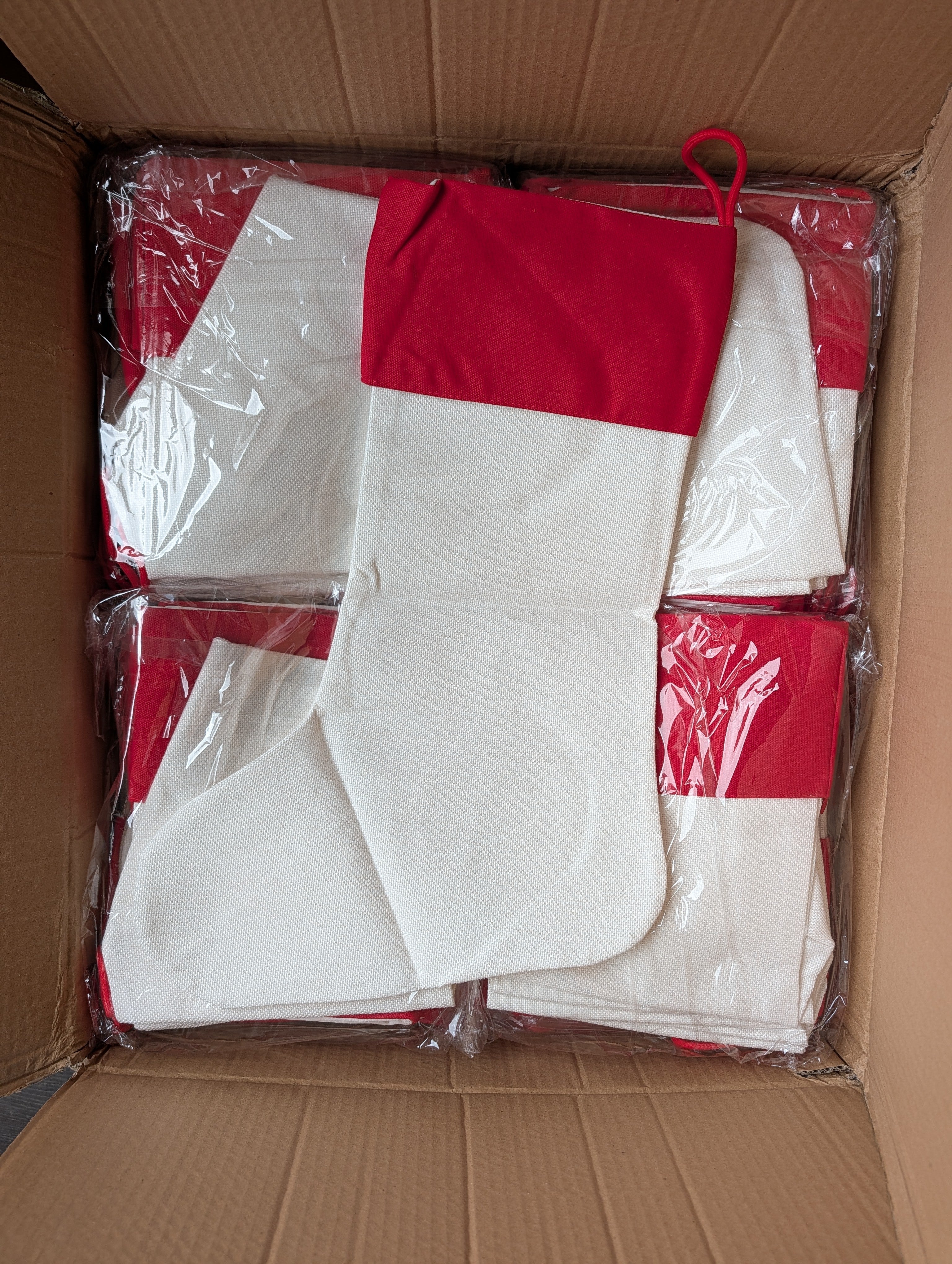 Linen Sublimation Stocking (Multi-pack)