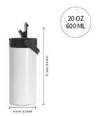 20oz sublimation tumbler, LEAKPROOF 
