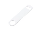 10x Sublimation White Metal Bar Blade Bottle Opener