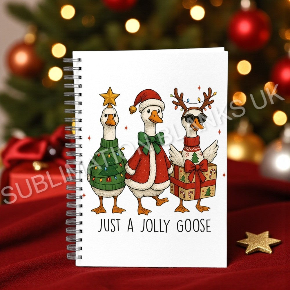 A5 spiral sublimation notebook