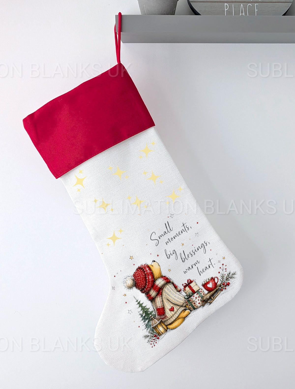 Linen Sublimation Stocking